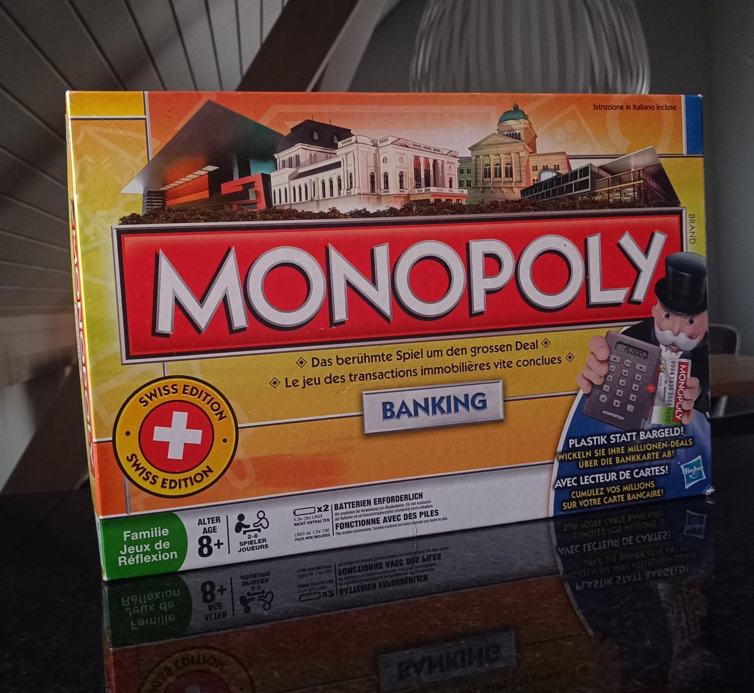 Hasbro Spiele: Monopoly Banking Swiss Edition – Gebraucht aus Reichenburg von __rebbi__