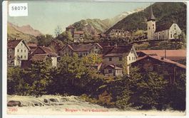 Bürglen - Dorfpartie - Litho