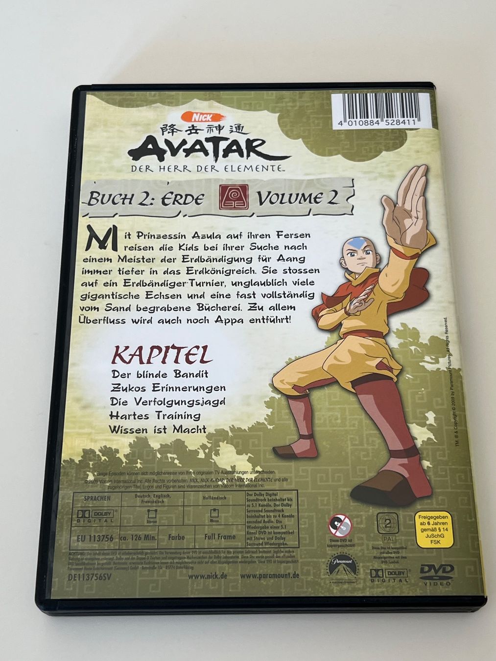 Tutti i DVDs: Avatar - Der Herr der Elemente - Buch 2 - DVD Volume 2 – Usato da Altstätten SG venduto da sheamus 1