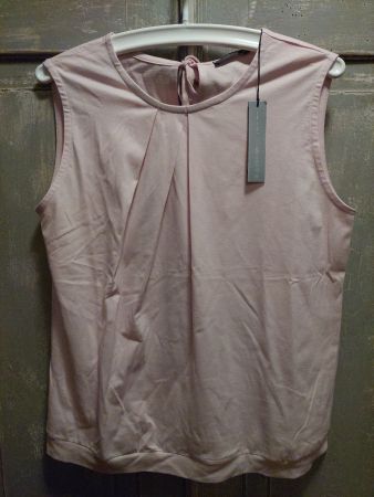 G White . Canotta Pieghe Fascia Fondo rose shadow - 40/L