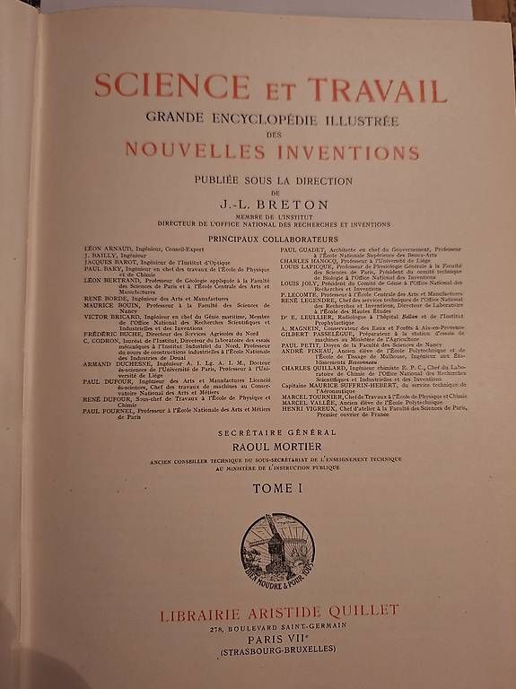 Bücher: Grande encyclopédie illustrée     Science et Travail – Gebraucht aus Bevaix von tor_5z8m 2
