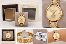 Montre femme Michael Kors MK3845 dorée  Très bon état