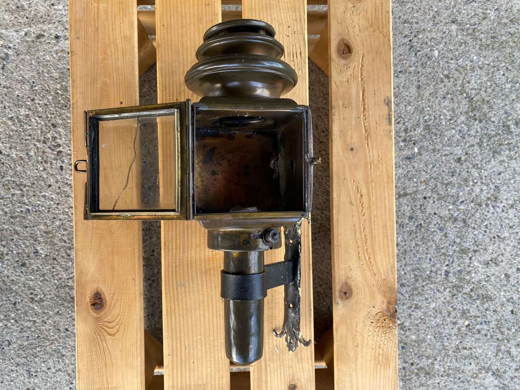 Lampen: seltene antike Ford Oldtimer Lampe aus den USA – Gebraucht aus Feldbach von Fea1 6