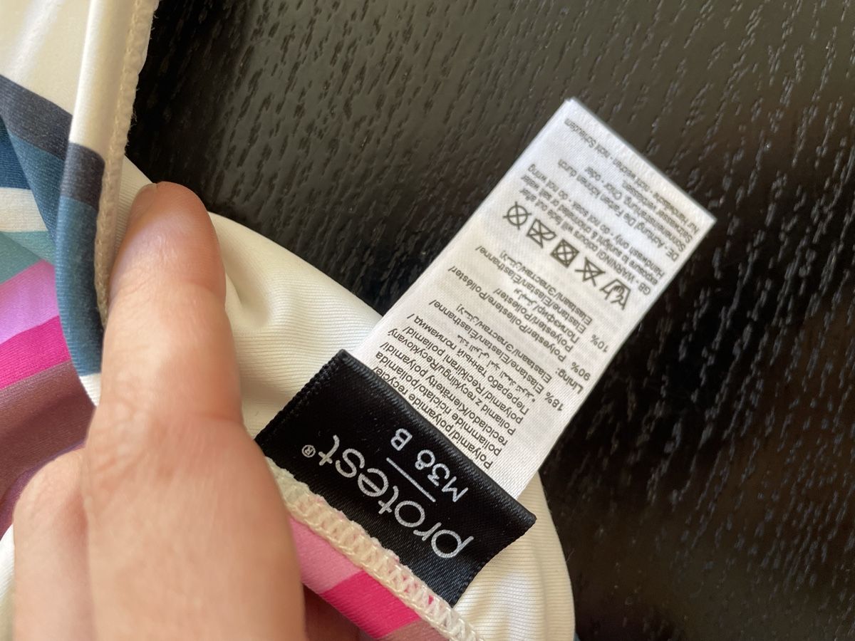 Protest Costumi da bagno & Bikini: y2k gestreifter Bikini Grösse 38 – Usato da Zürich venduto da Liaisa 5