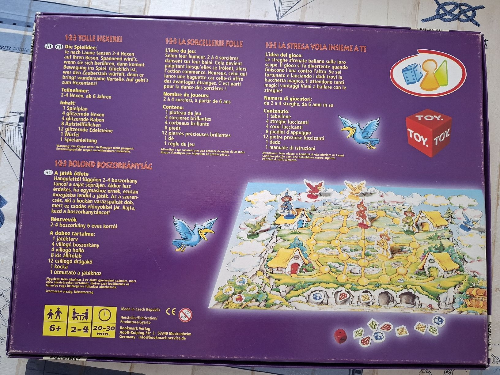 Spiele: 1 2 3 tolle Hexerei Brettspiel – Gebraucht aus Lupfig von tyl_l9tz 1