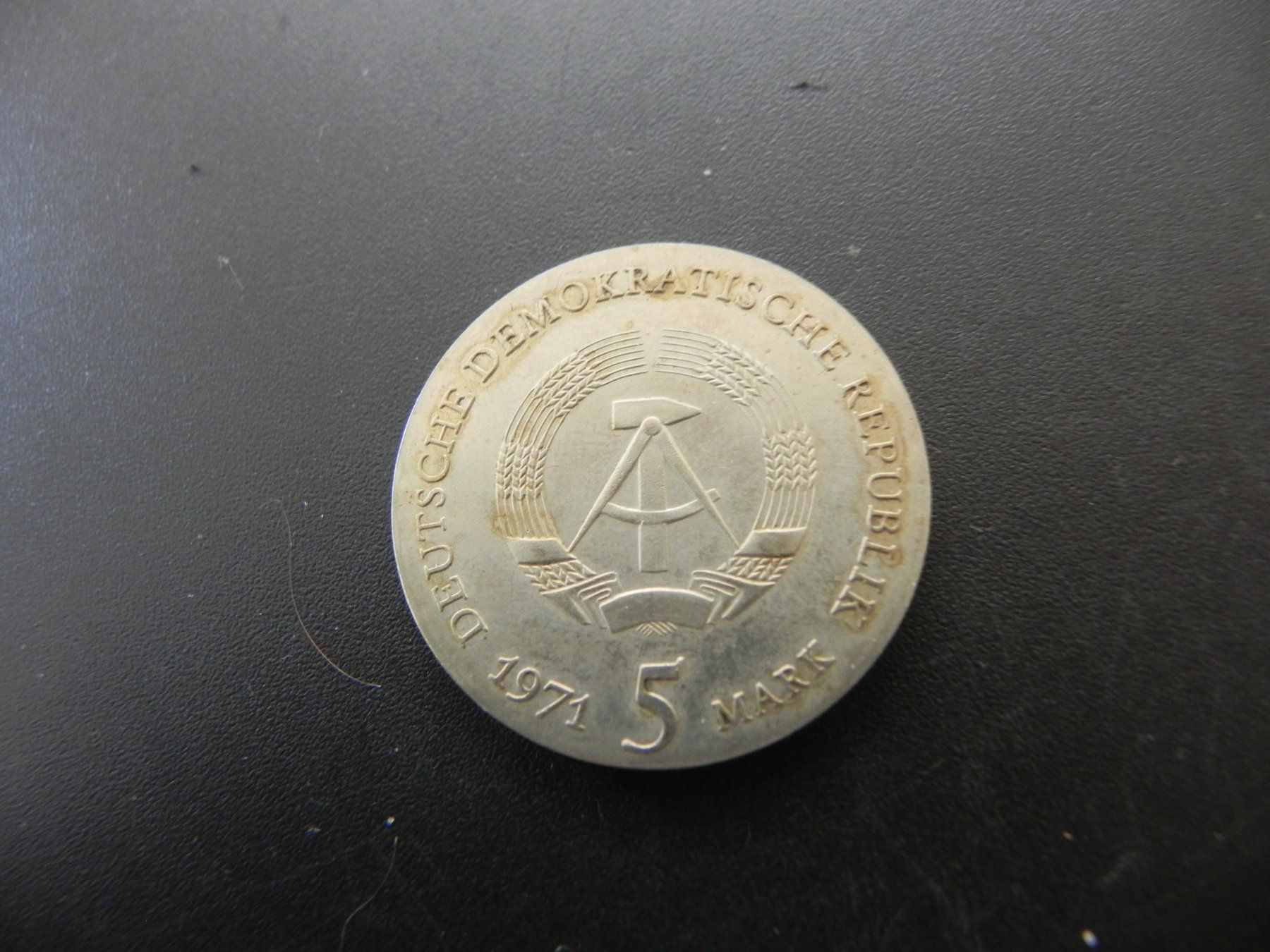 Tutti le monete: DDR 5 Mark 1971 - Johannes Kepler – Usato da Biel/Bienne venduto da Gogolozi 1