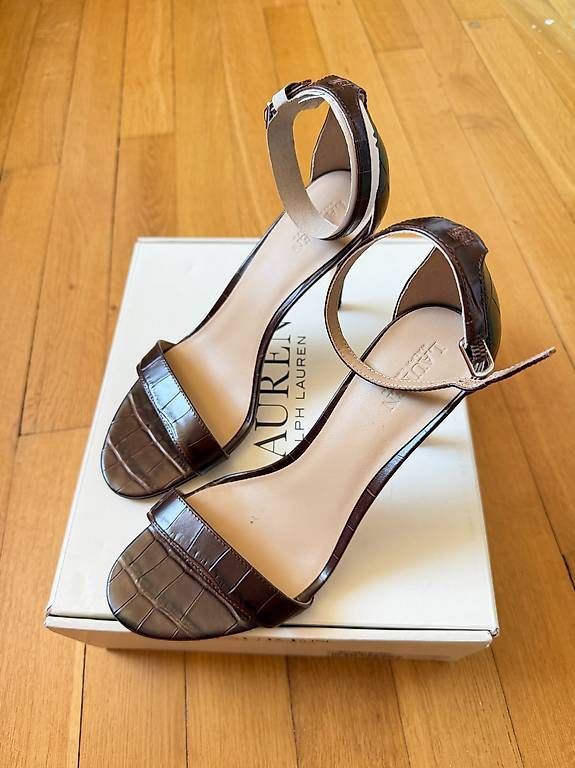 Damenschuhe: Ralph Lauren leather heels size 38  – Gebraucht aus Zürich von ioa_75n8