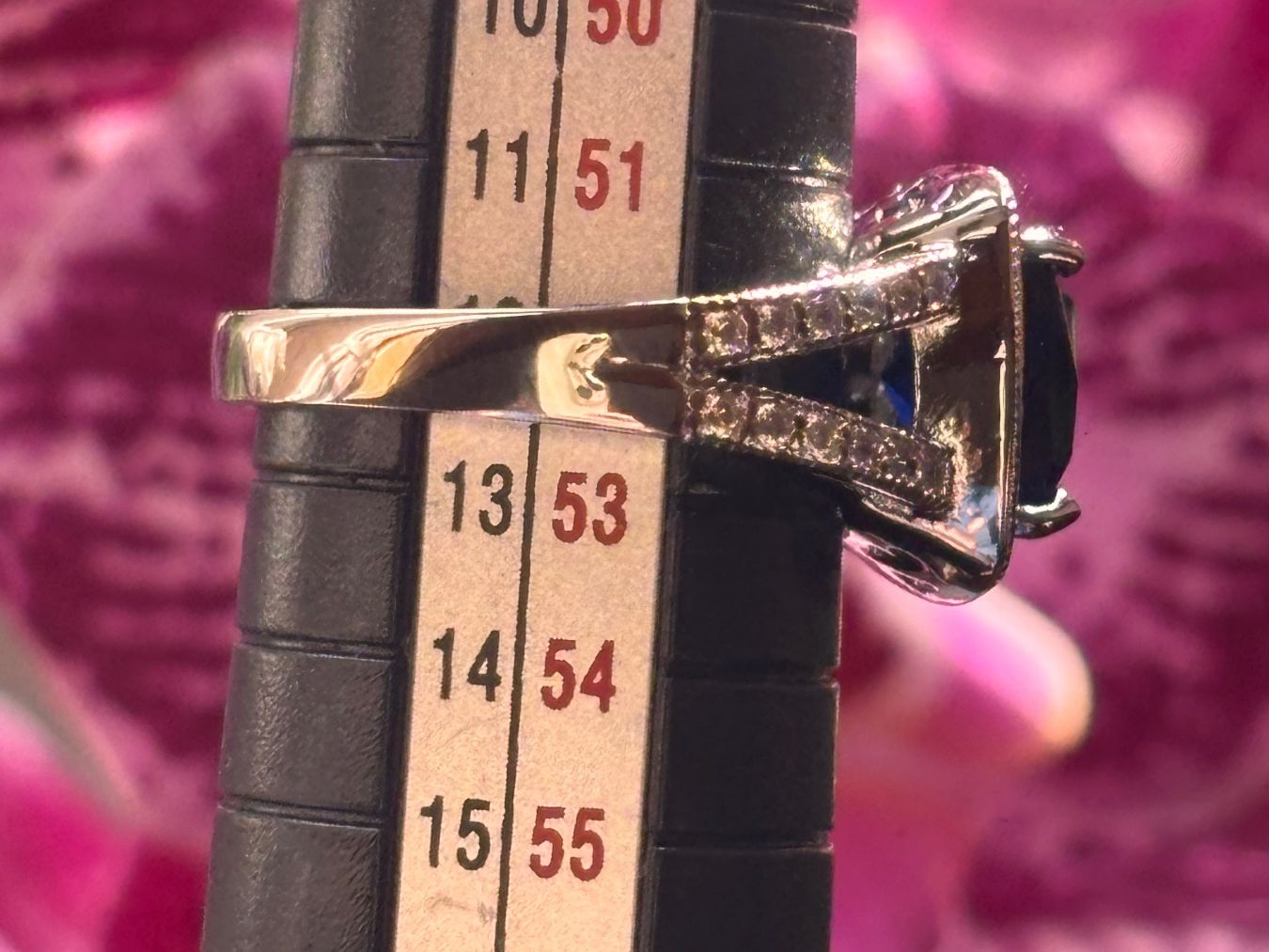 Ringe: Bague élégante saphir bleu profond  💍 – Neu (gemäss Beschreibung) aus Lausanne von mel2dreams 5