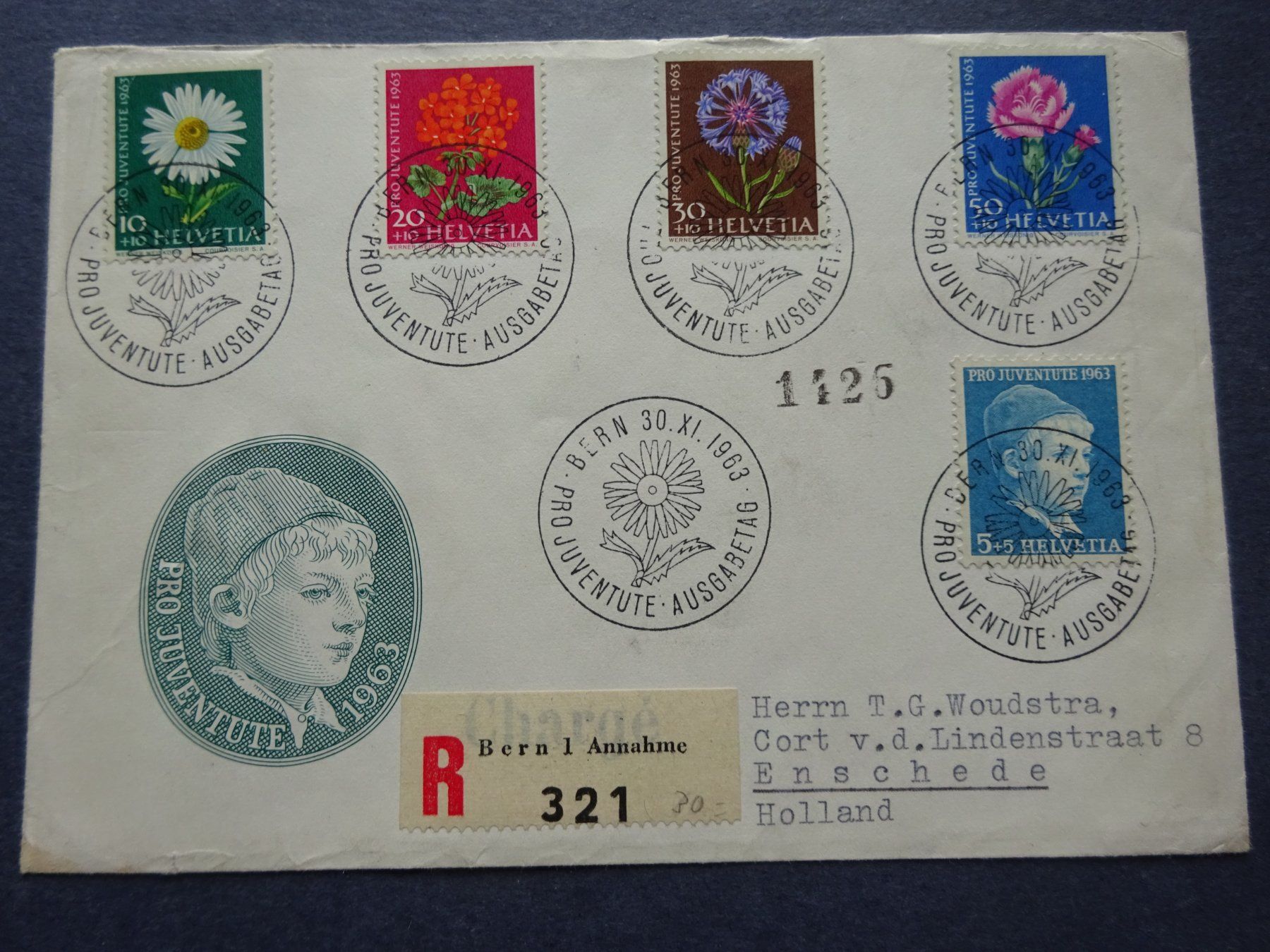 Tous les timbres: 1963 Pro Juventute FDC Kellerhals – D'occasion à Appenzell-Steinegg par adi1975 1