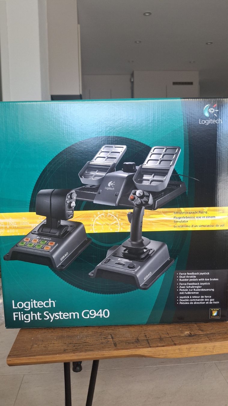 Logitech Controller: joystick logitech G940 – Neu (gemäss Beschreibung) aus Lugnorre von Klaus_Scholtz 1