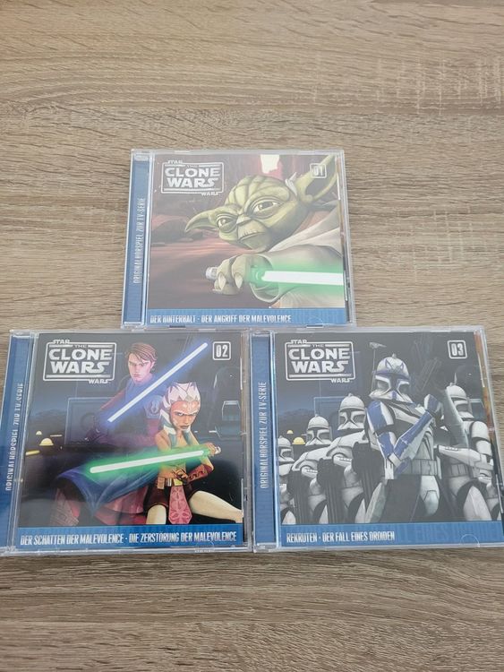 Star wars The Clone Wars Hörspiel 3Stk Kaufen auf Ricardo