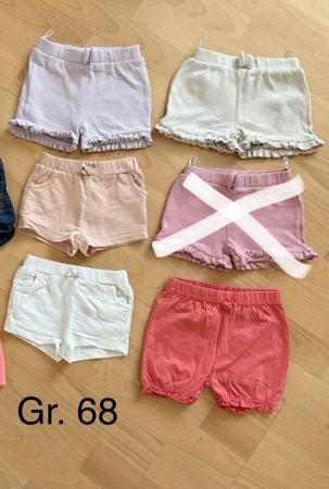Sommershorts 5-er Set, Gr. 68, Mädchen, Top Zustand, Sommer!