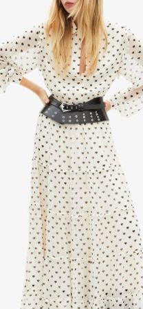 Kleid mit Herzchenprint