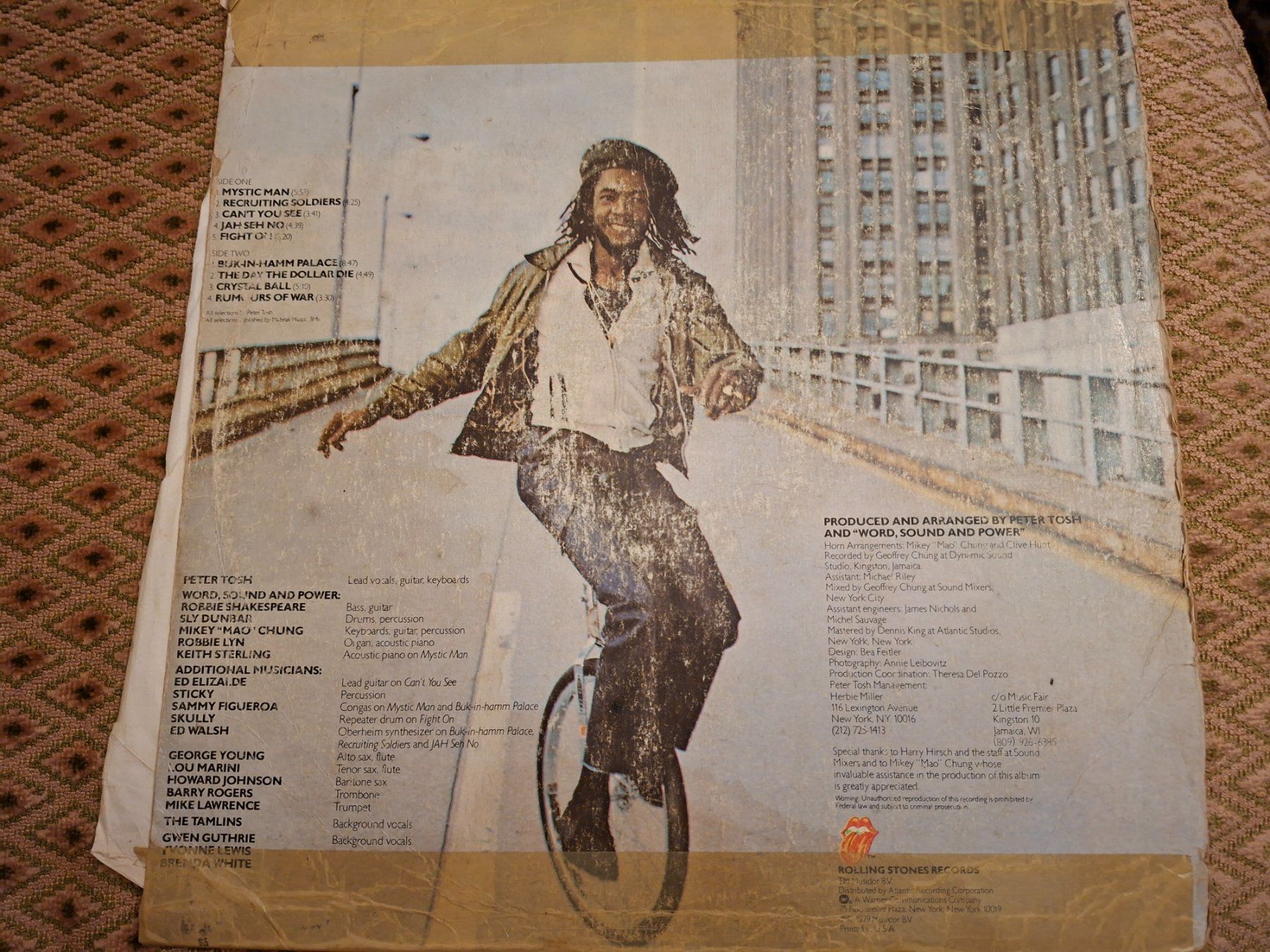 Dischi in vinile: Reggae LP - Peter Tosh - Mystic Man - – Usato da Bernex venduto da Wannabehasbeen01 1