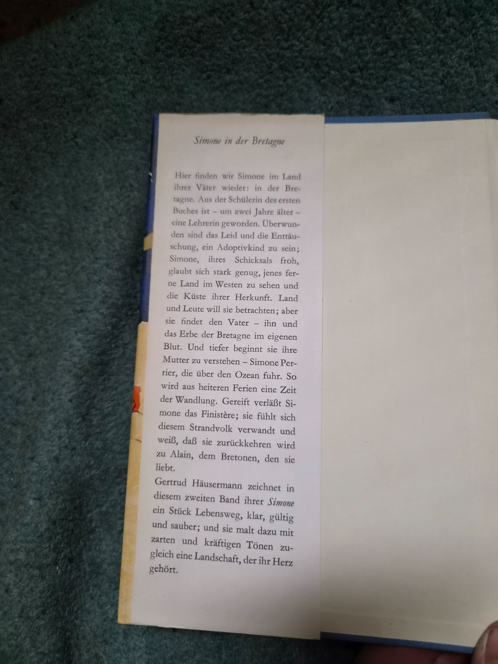 Libri: Buch Simone in der Bretagne – Usato da Regensdorf venduto da Mischa88 3
