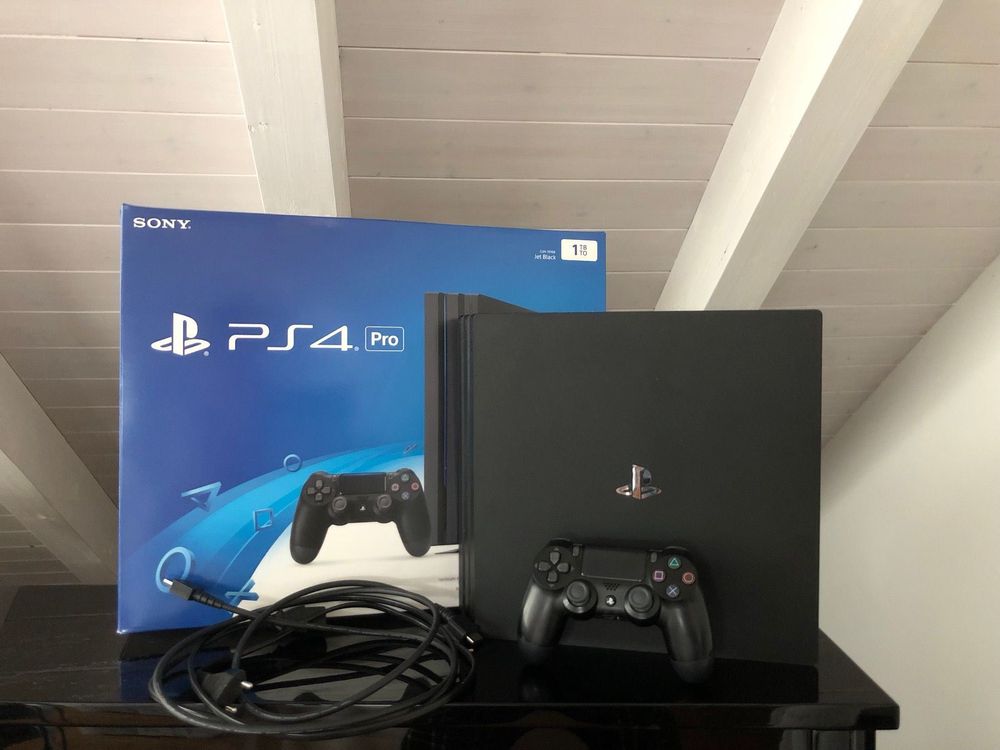 Sony Playstation 4 Pro 1 TB -Black- | Kaufen auf Ricardo