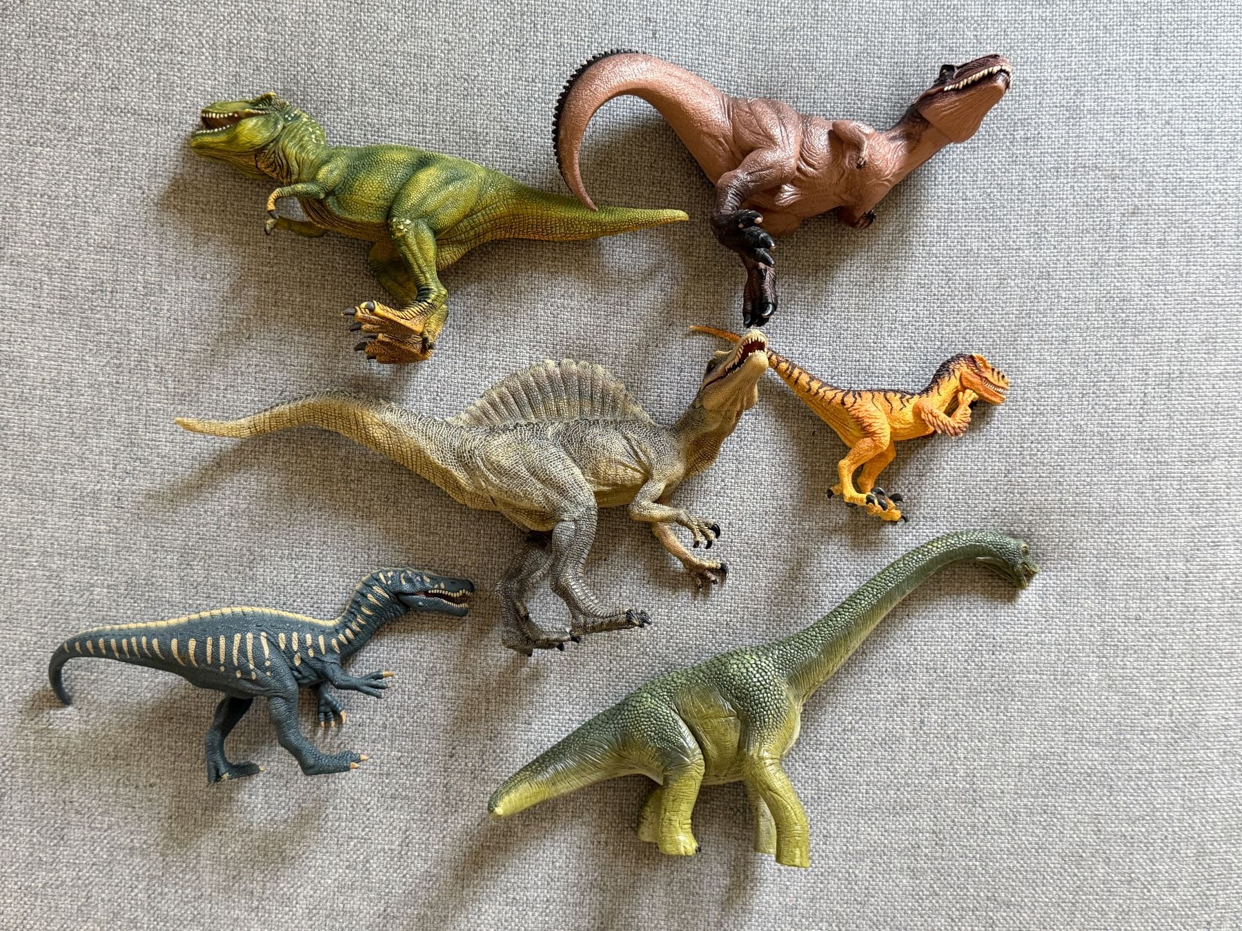 Schleich Statuette: 6 Schleich Dinos Dinosaurier Dino – Usato da Ennetbaden venduto da mapa05