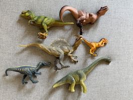 6 Schleich Dinos Dinosaurier Dino