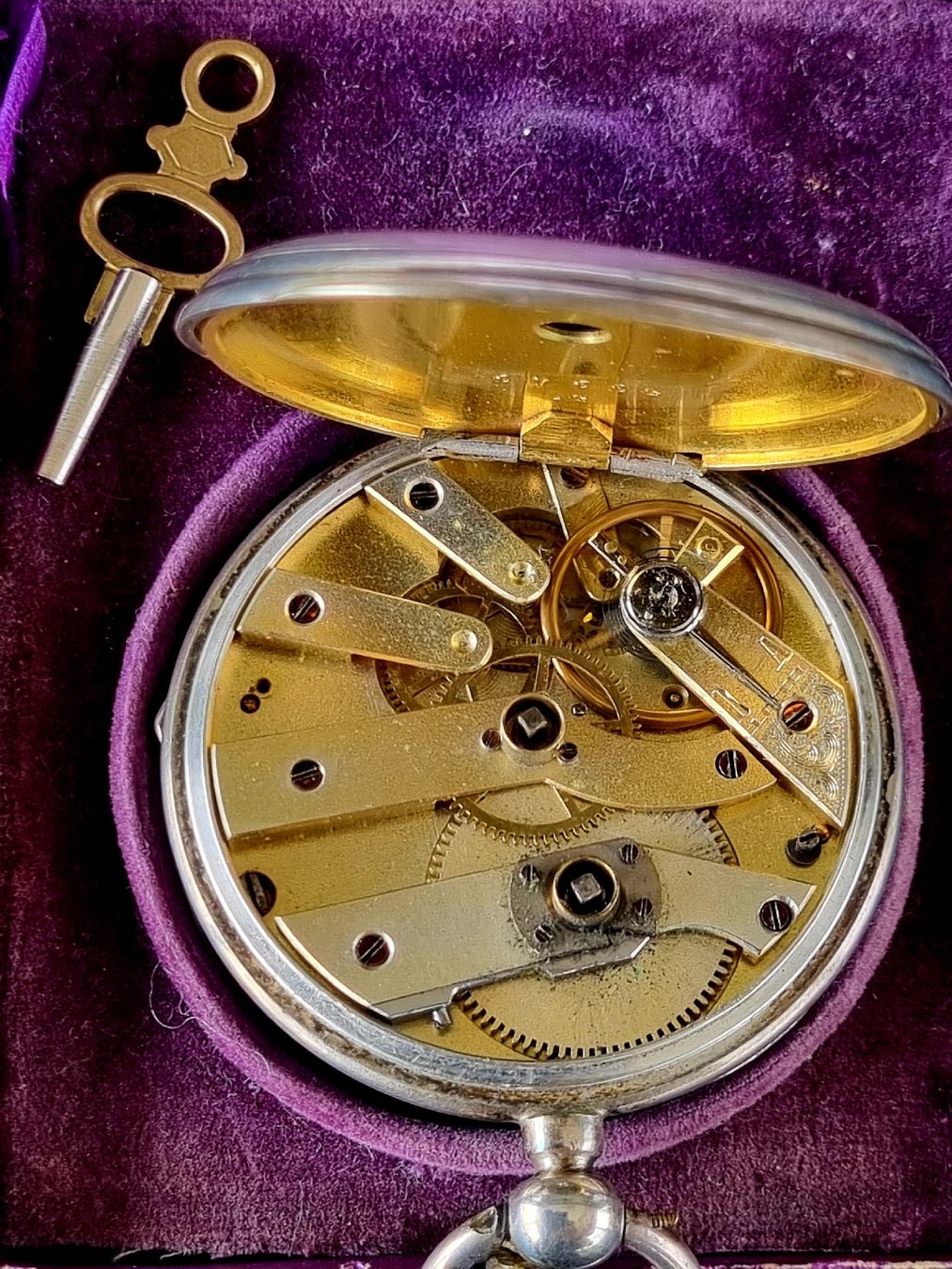 Uhren: Taschenuhr mit Box – Gebraucht aus Schöftland von Talisk 5