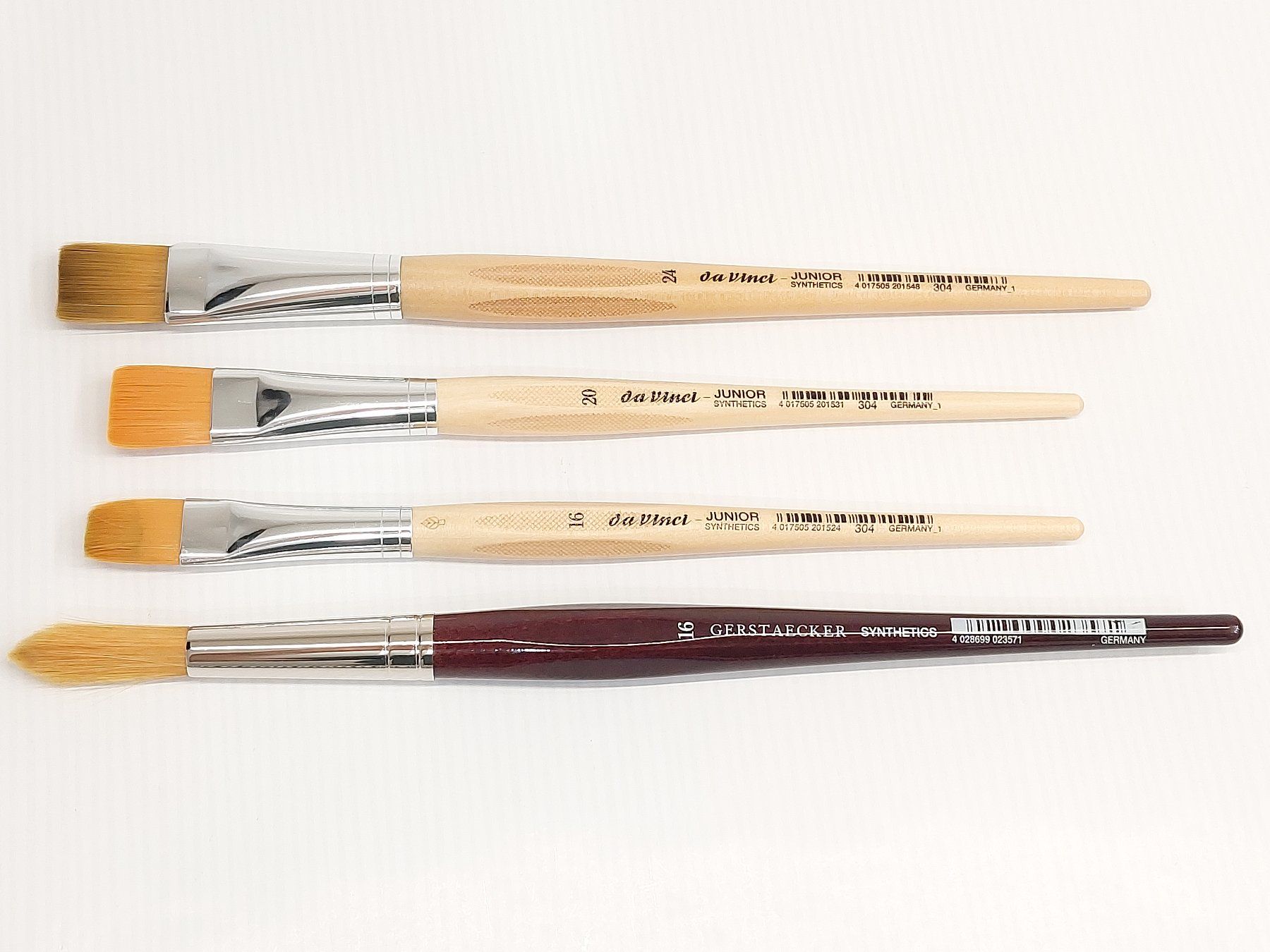Pennelli: Da Vinci junior synthetic 304 brush set – Usato da Territet venduto da Meridius6