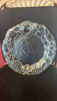 Servierteller Glas mit Fruchtmotiv
