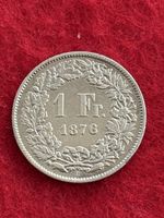 Monnaie Suisse 🇨🇭 1876 1 fr très bon 
