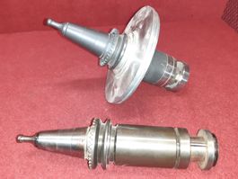 2 Stk. Fräsaufnahmen ø25mm, Aufnahme - Kegel 30mm! Versand!