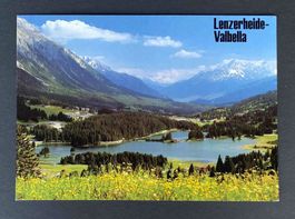 AK Lenzerheide Valbella mit dem P Arblatsch P Forbesch