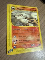 Pokemon Karte Arcanine 3/144 Holo 2003 gebrauchter Zustand