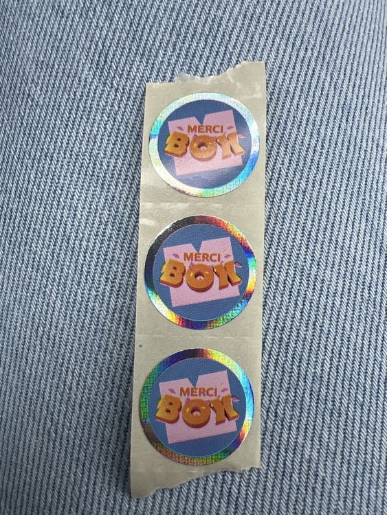 Merci Box Sticker Migros | Kaufen auf Ricardo