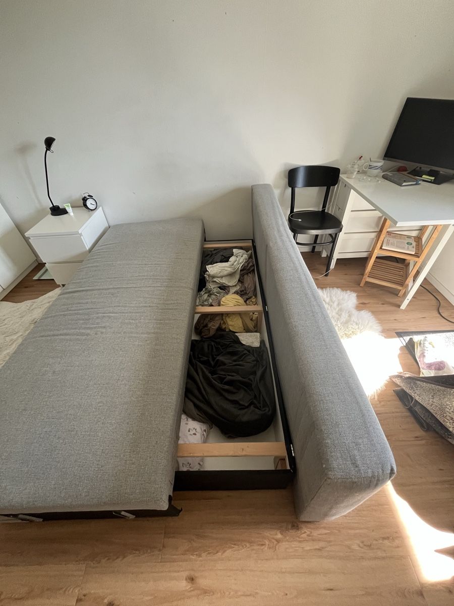 Sofas: Schlafsofa Sofa mit Stauraum 90x160 – Neu (gemäss Beschreibung) aus Baar von emti87 6