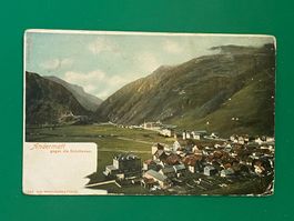 Andermatt - gegen Schöllenen