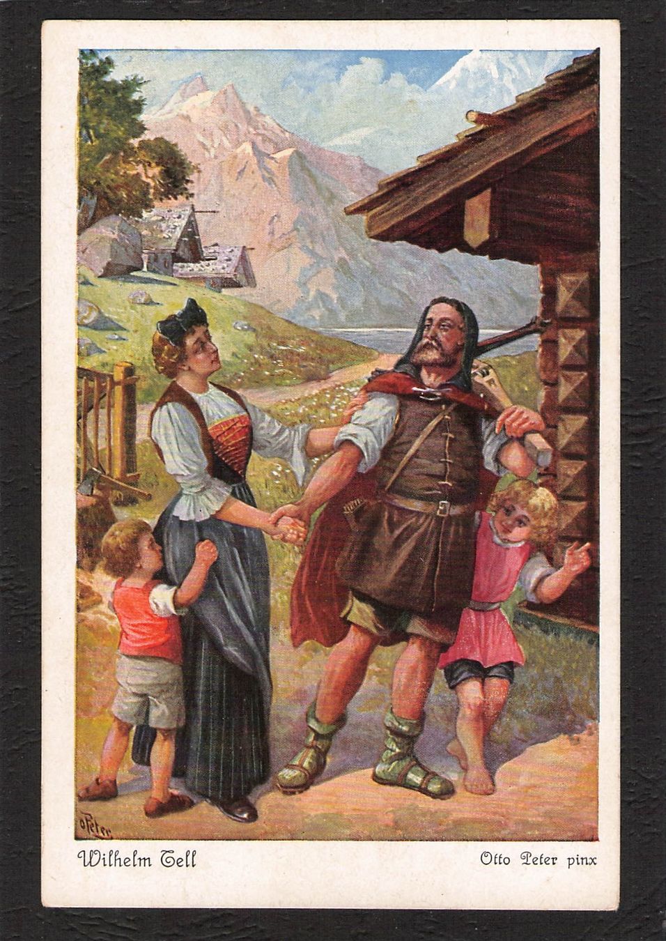Ansichtskarten: Willhelm Tell , Nr. 3903 Serie 158 – Gebraucht aus Reichenburg von Pipo-67