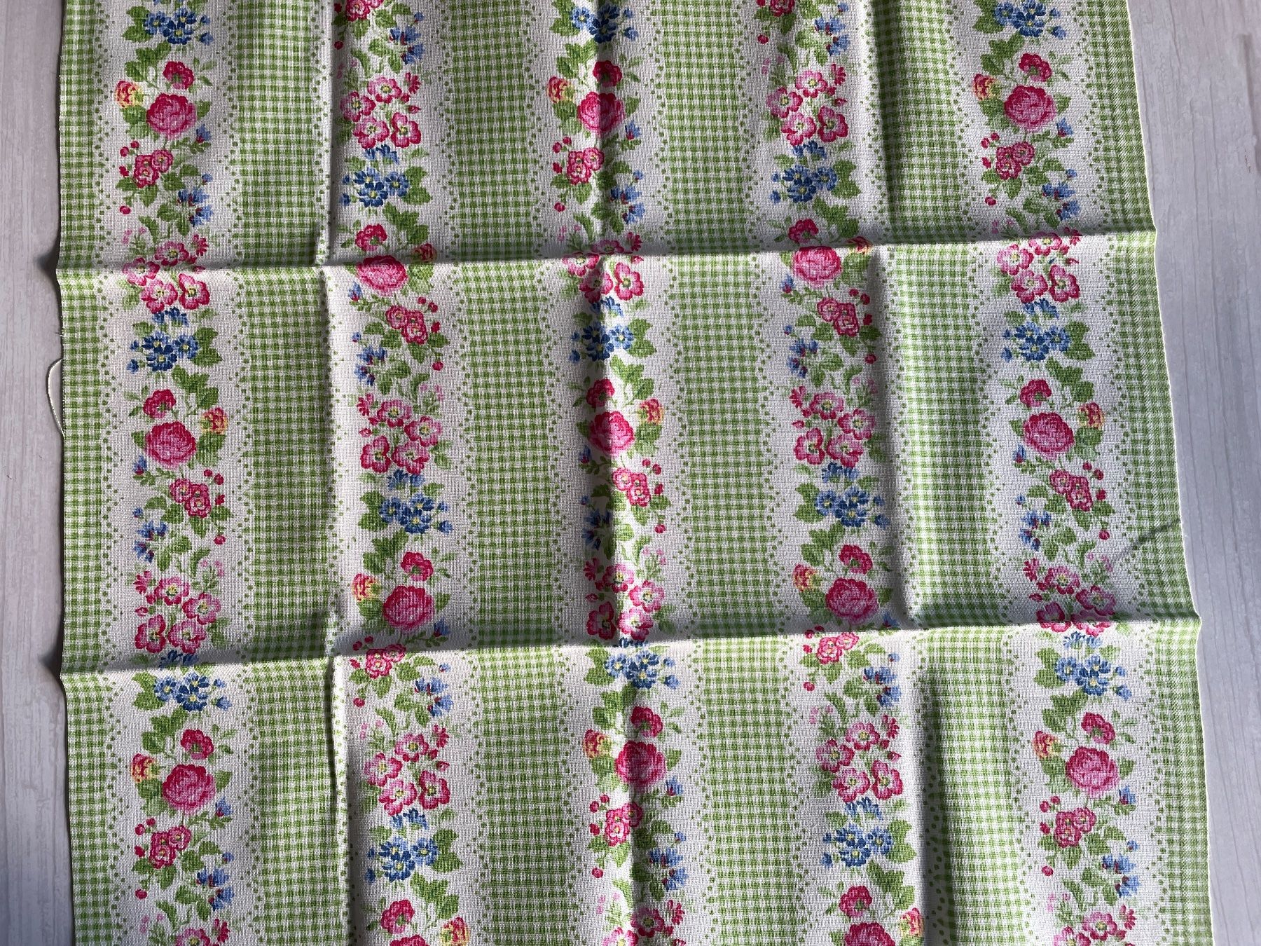 Stoffe: 2 Fat quarter/Coupons patchwork & couture - Ivy Green – Neu und originalverpackt aus Gland von san_xz5j 1