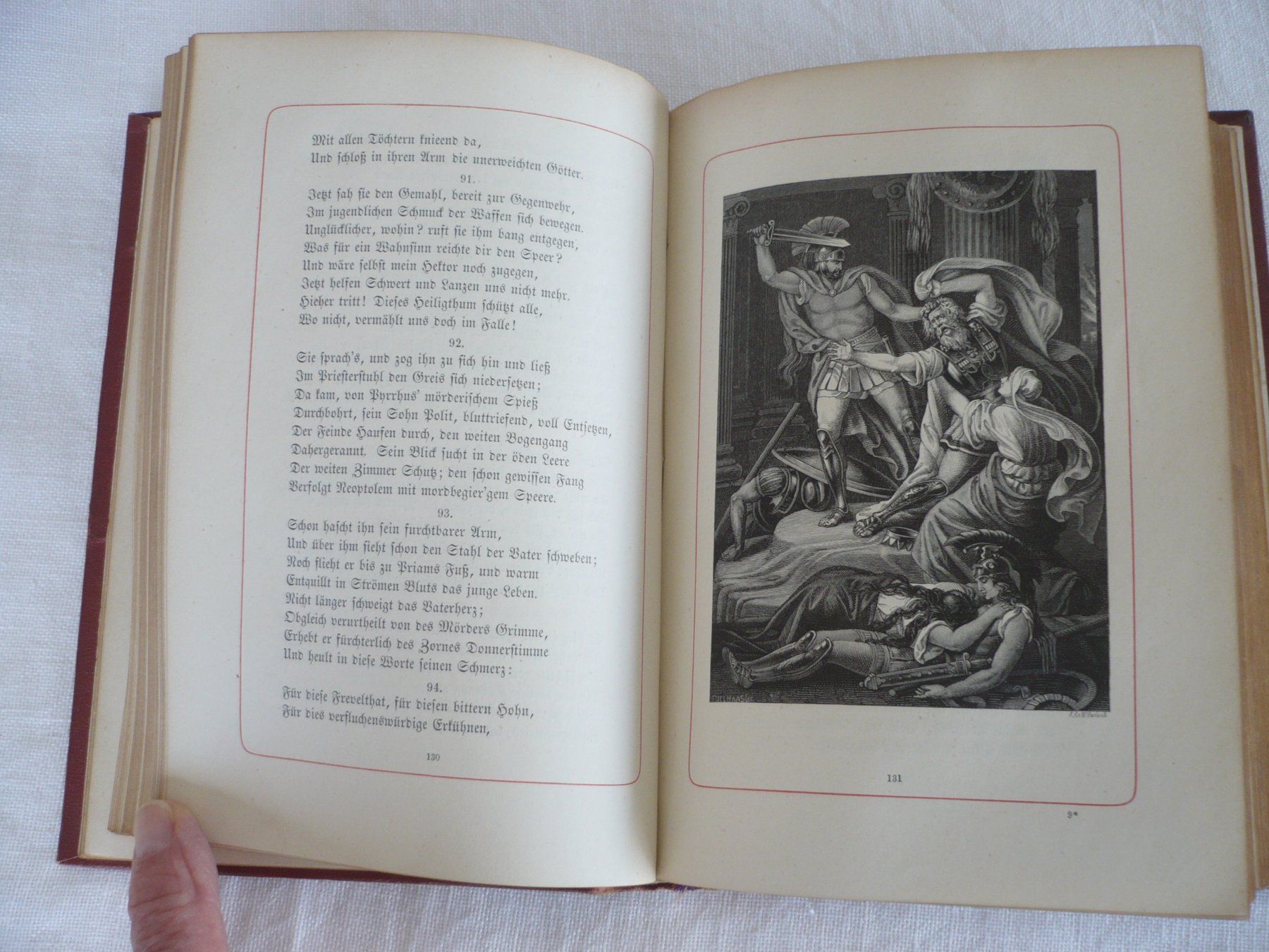 Libri: Schiller's Gedichte, illustriert, 1875, Leipzig – Usato da Zürich venduto da saltandpepper008 2