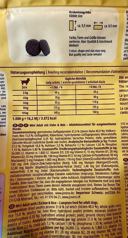 Mangimi: Josera Hundefutter – Nuovo e nell'imballaggio originale da Schönholzerswilen venduto da Leavylounge 2