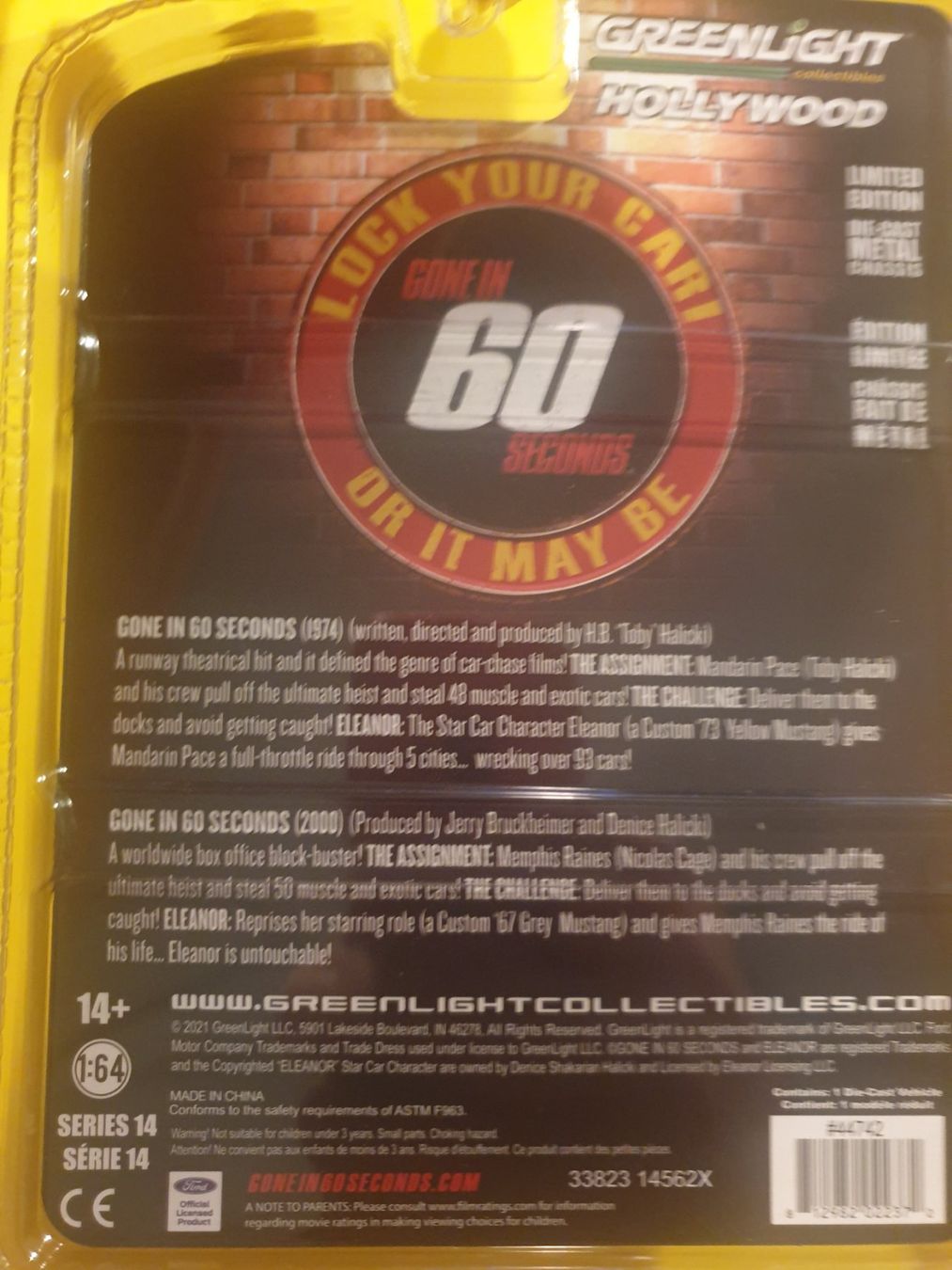 Greenlight Modellautos: Greenlight 1967 FORD MUSTANG -ELEANOR – Neu und originalverpackt aus Oftringen von Rotor 5