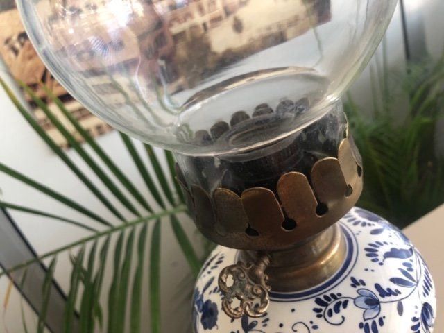 Lampade: Porzellan Lampe - Antik – Usato da Brügg BE venduto da doppelrittberger 1