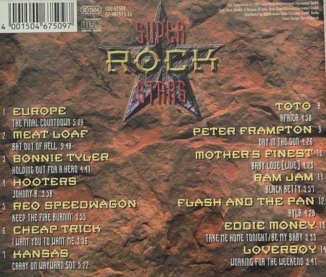 CD: Super Rock Stars - Vol. 1 – Usato da Grüningen venduto da azulgris 1