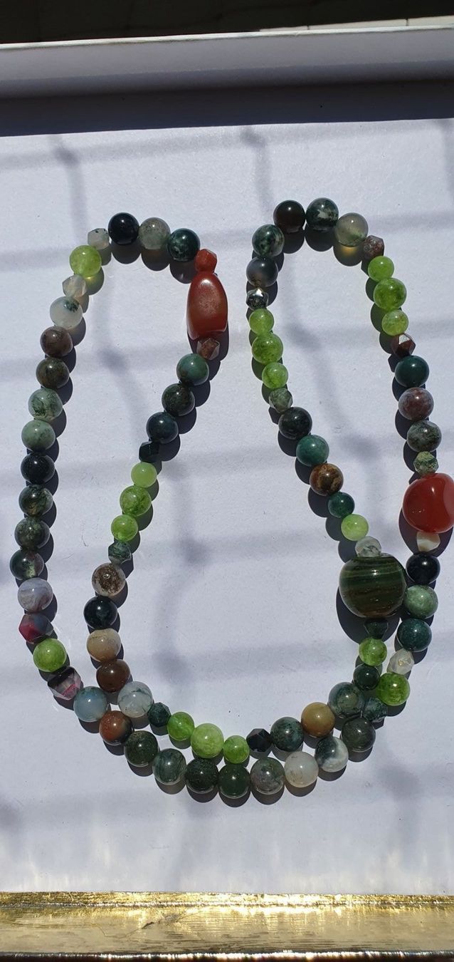 Catenine: Peridot mit Agate – Nuovo (secondo la descrizione) da Benglen venduto da Meercat3 4