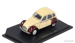 Citroën 2CV Dolly 1986 beige / dunkelrot  1:43 von Universal