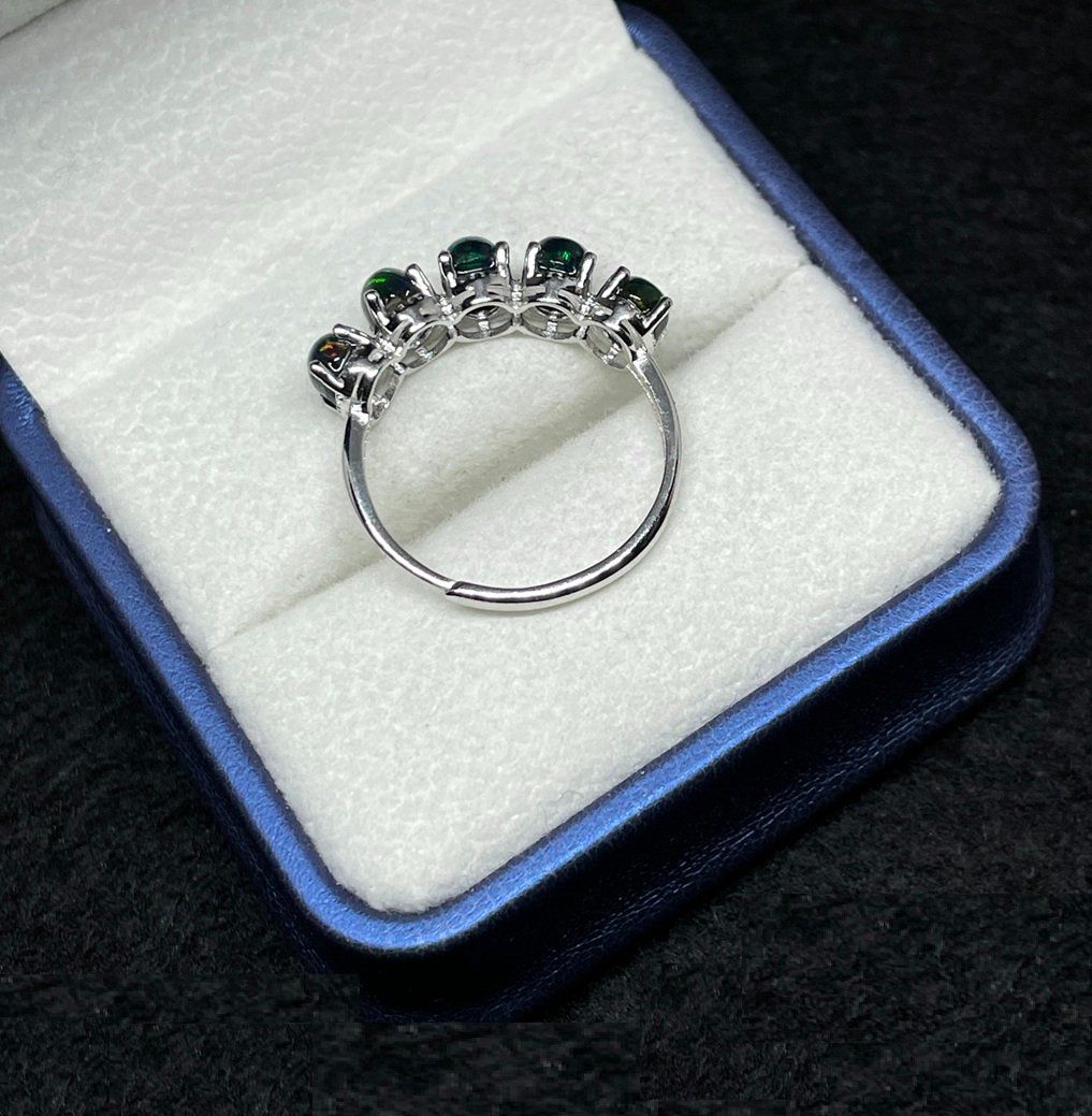 Ringe: Australischer Opal Ring, Silber Gr. 59, verstellbar – Neu (gemäss Beschreibung) aus Thun von Creative-Art-Tess 2