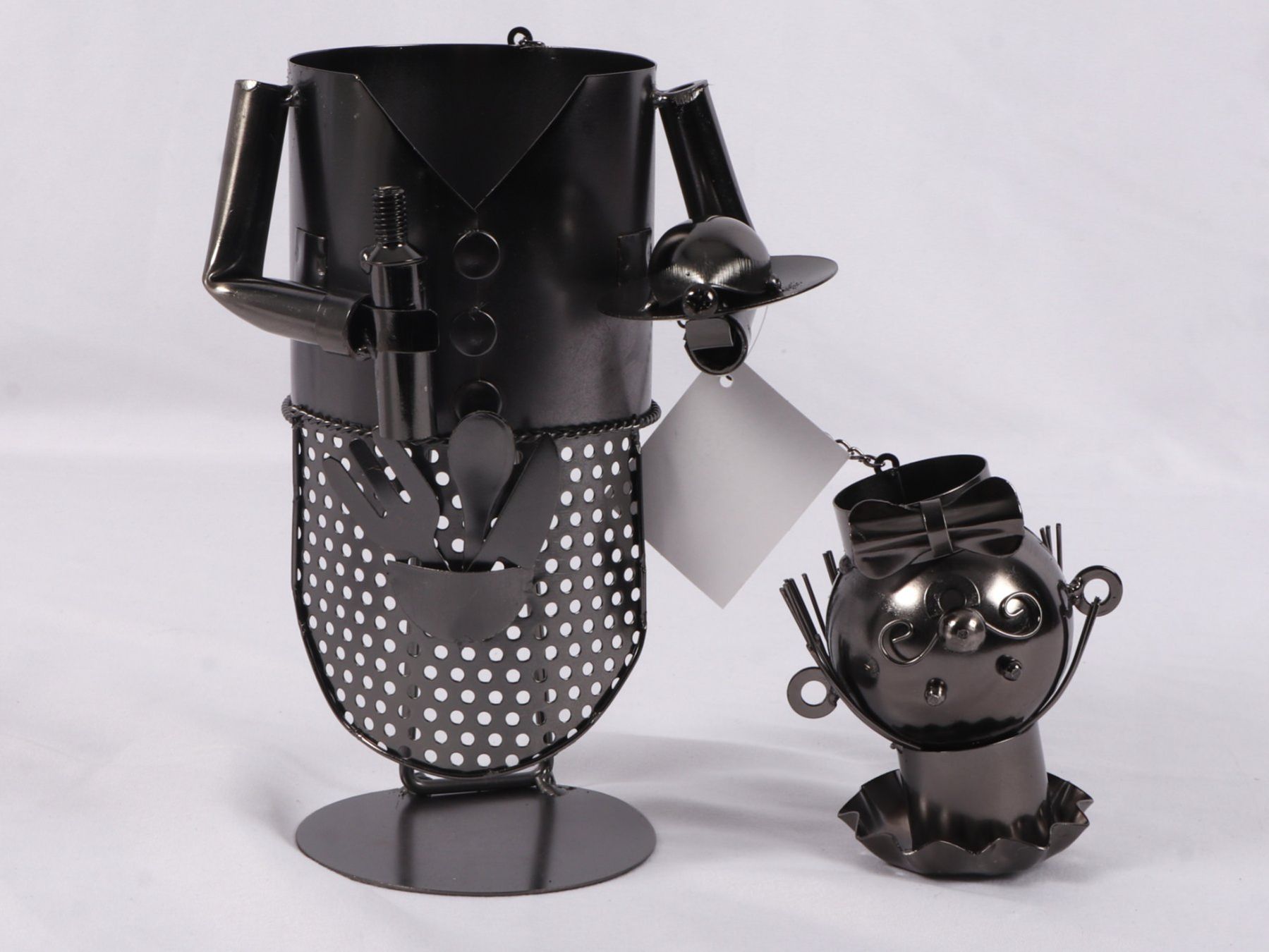 Figuren: MICHEL TOYS Flaschenhalter Kellner – Gebraucht aus Steinen von Restwert_Steinen 2