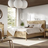 Bett mit Taschenfedernkernmatratze zu verkaufen 