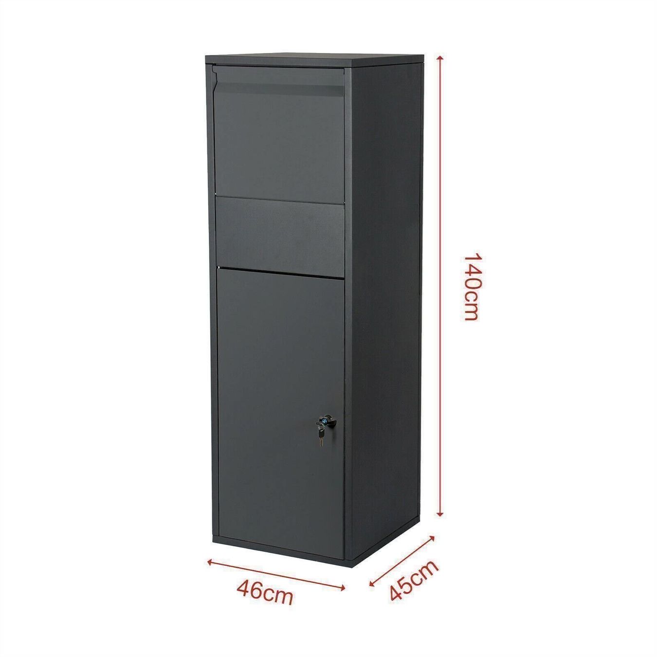 Autres articles pour la maison: WilTec Paketbox Standbriefkasten – Neuf avec emballage d'origine à Bottighofen par zaap 4