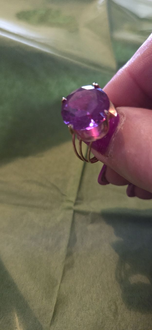 Anelli: Goldring 585 amethyst 4g – Usato da Aarburg venduto da Zika23 4