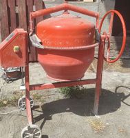 Betonmischer rot gebraucht