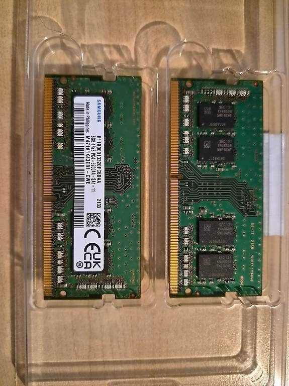 Samsung Componenti elettronici: 2*8 GB DDR4 RAM – Usato da Baden venduto da joke5008