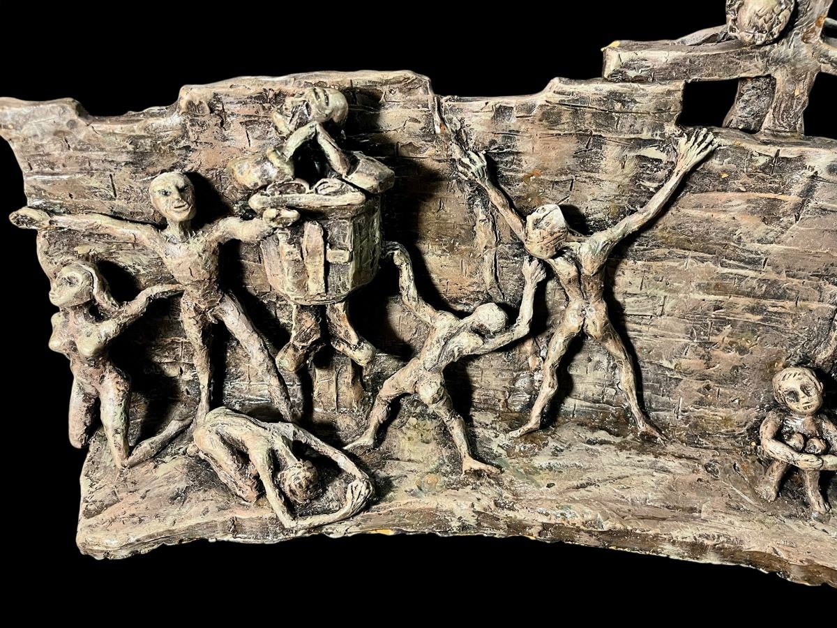 Sculture & Statue: Figurenwand Notstand - 1916 – Usato da Ottikon venduto da san_w99n 4