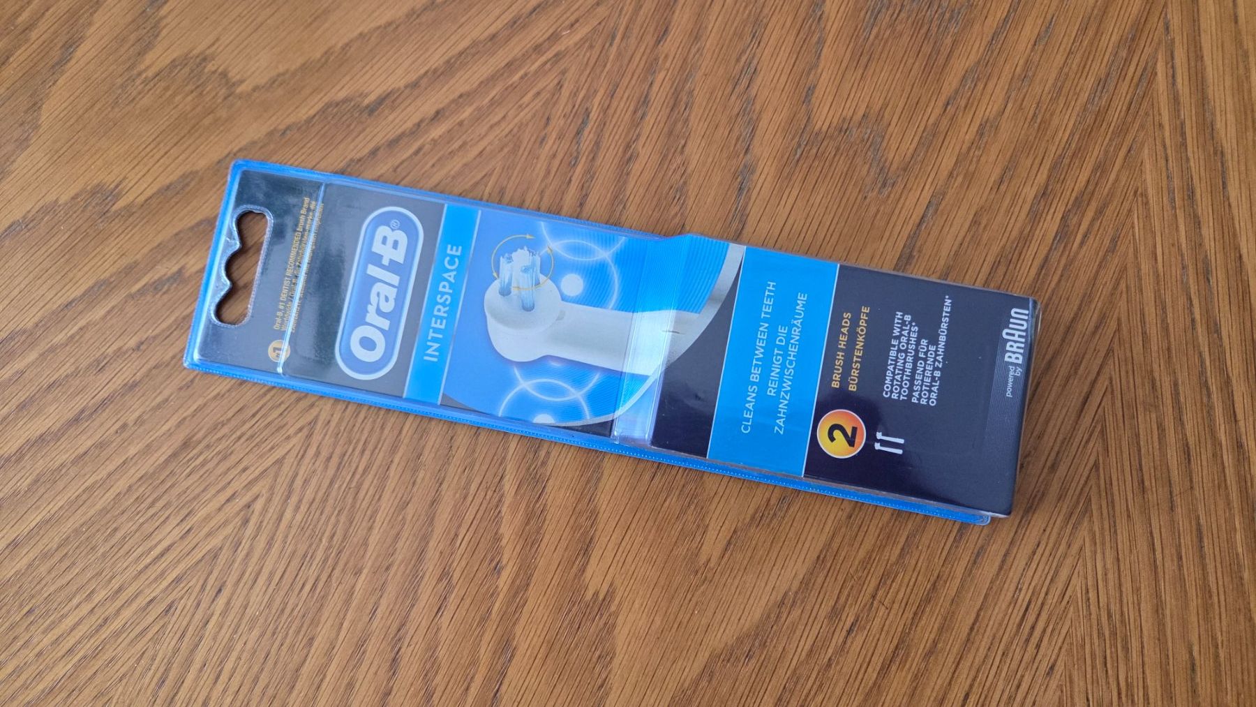Oral B Cura dei denti: Oral-B Aufsteckbürsten Interspace 2er-Set – Nuovo e nell'imballaggio originale da Villnachern venduto da Yellowbear